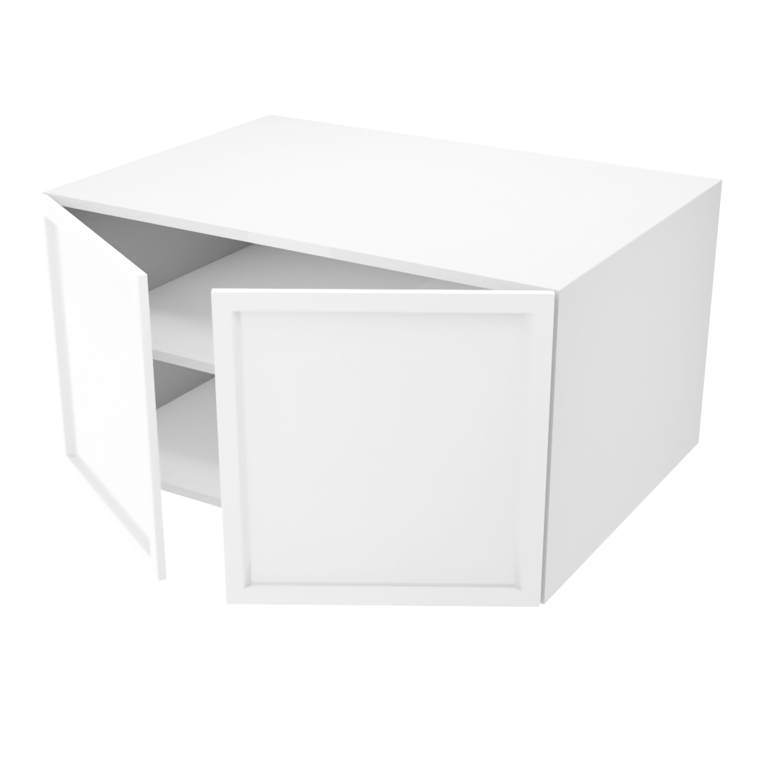 Armoire de cuisine du haut profonde 2 portes (34''L x 18''H x 23 3/4''P)