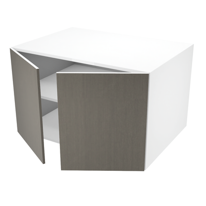 Armoire de cuisine du haut profonde 2 portes (34''L x 21''H x 23 3/4''P)