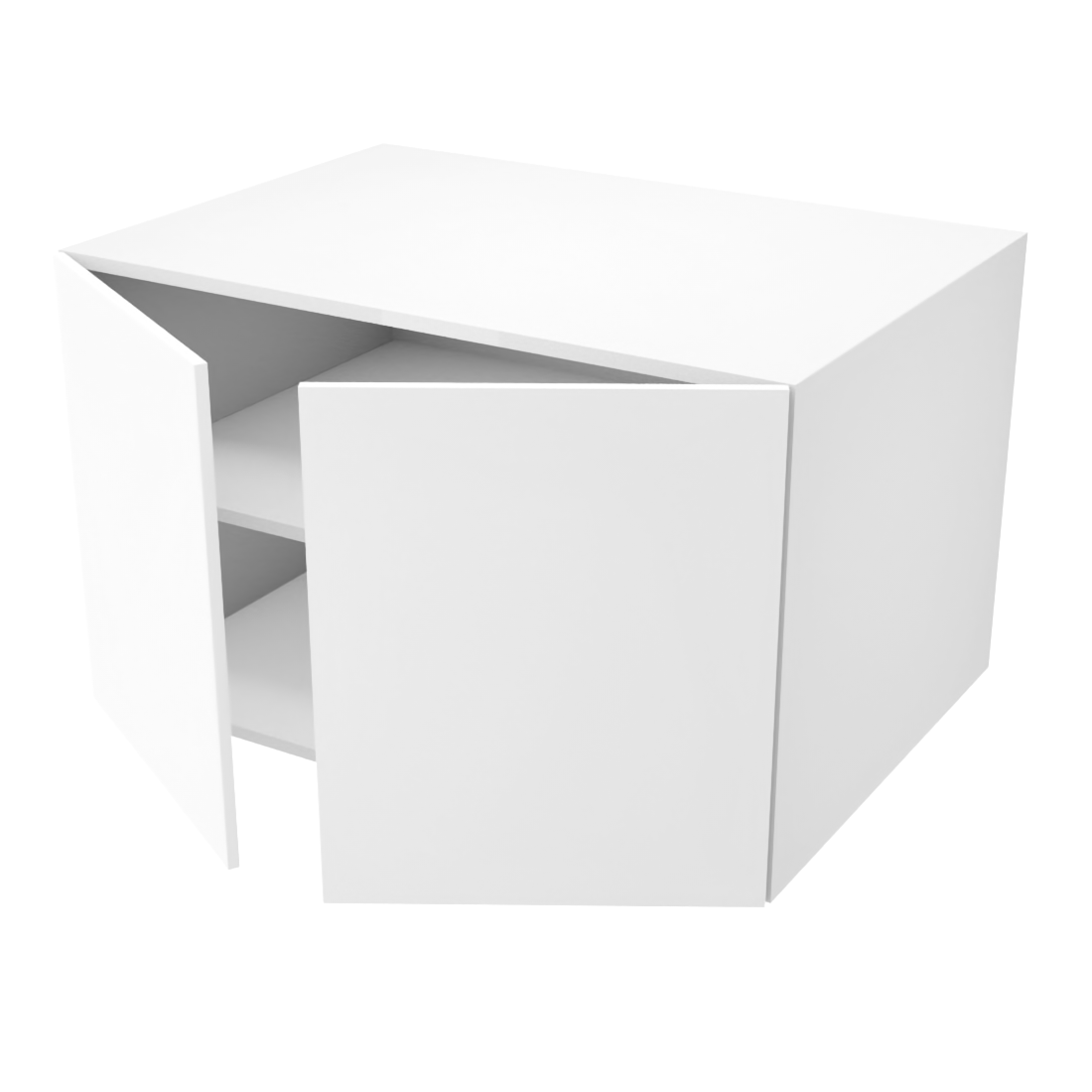 Armoire de cuisine du haut profonde 2 portes (34''L x 21''H x 23 3/4''P)