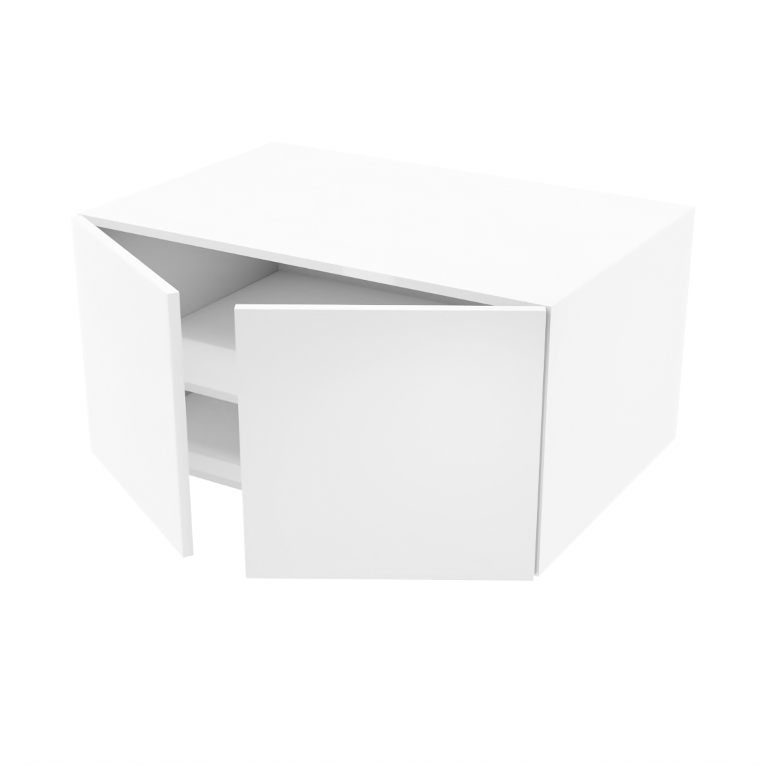 Armoire de cuisine du haut 2 portes (36''L x 18''H x 23 3/4''P)