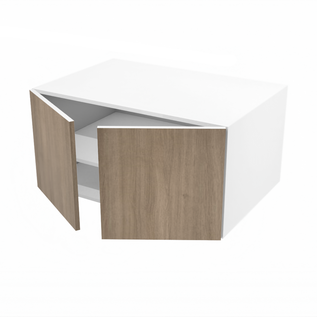 Armoire de cuisine du haut 2 portes (36''L x 18''H x 23 3/4''P)