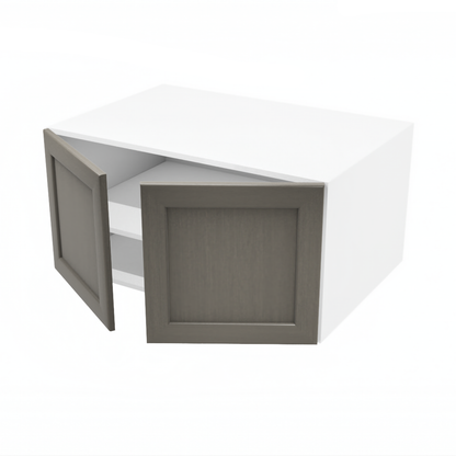 Armoire de cuisine du haut 2 portes (36''L x 18''H x 23 3/4''P)