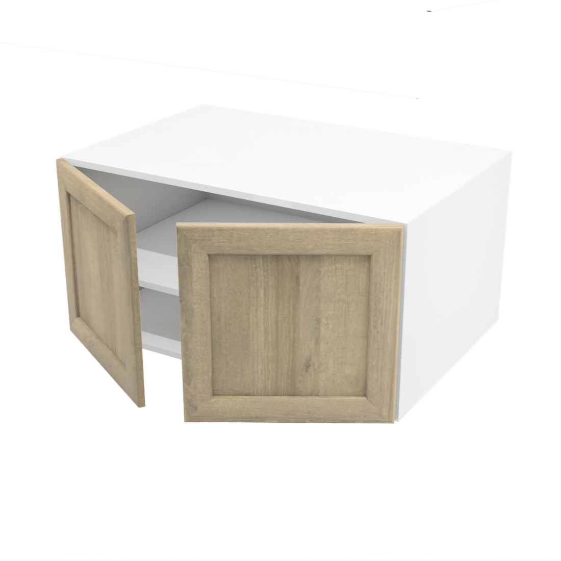 Armoire de cuisine du haut 2 portes (36''L x 18''H x 23 3/4''P)