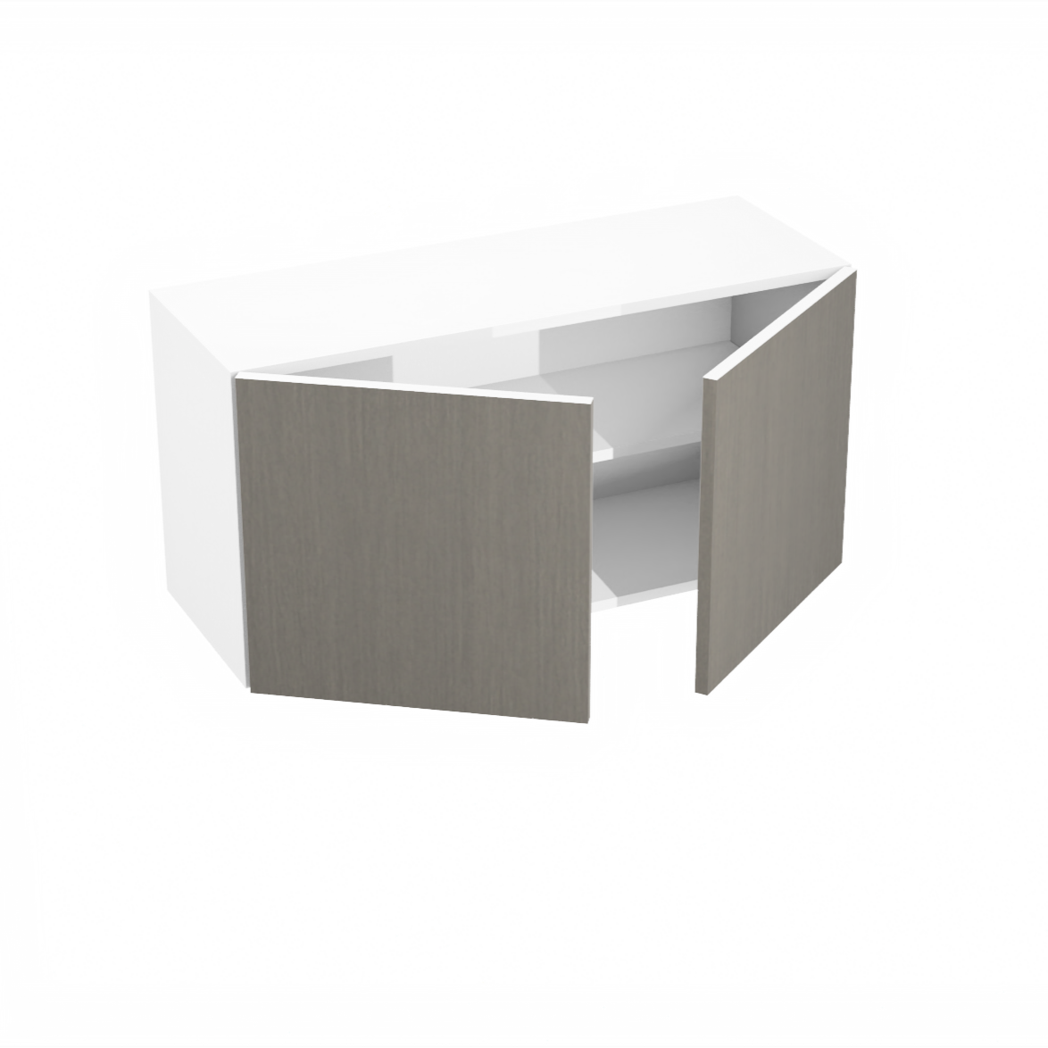 Upper kitchen cabinet 2 doors 36''W x 21''H
