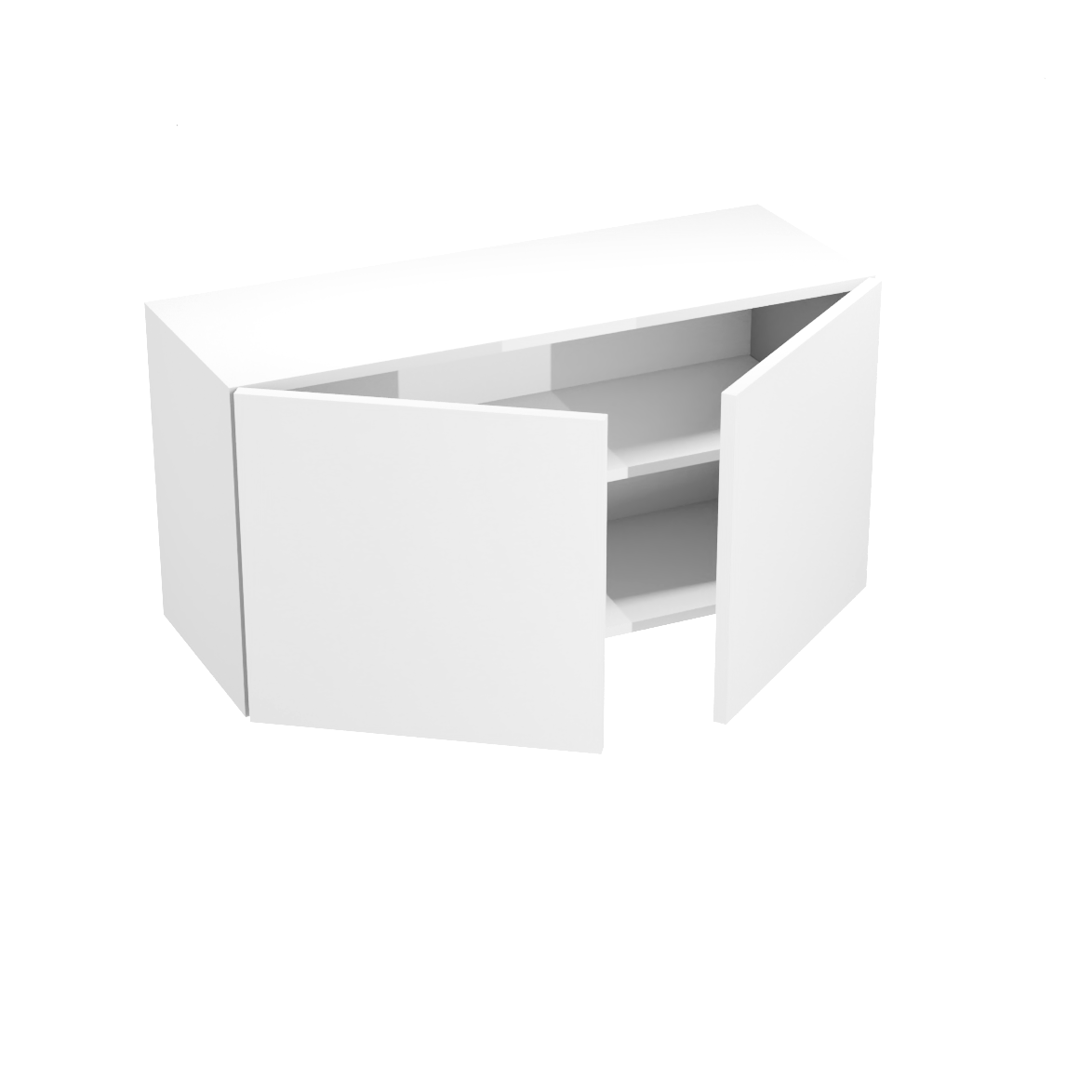 Upper kitchen cabinet 2 doors 36''W x 21''H