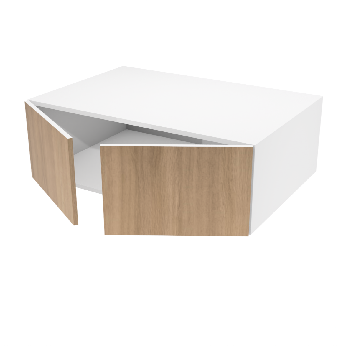 Wall kitchen cabinet 2 doors 37''W x 12''H x 23 3/4''D