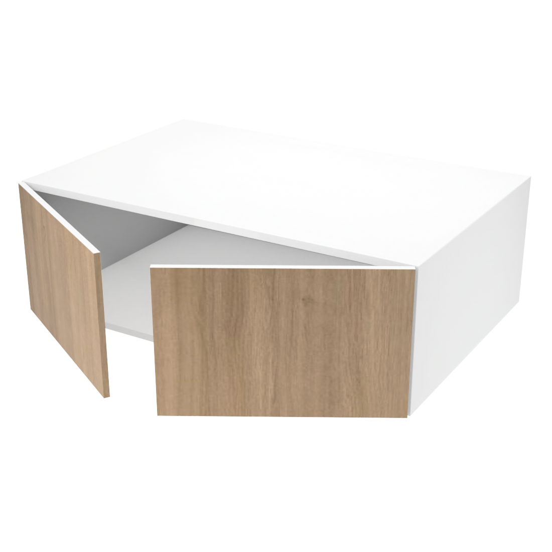 Armoire de cuisine du haut 2 portes (37''L x 12''H x 23 3/4''P)