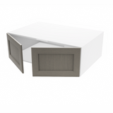 Armoire de cuisine du haut 2 portes (37''L x 12''H x 23 3/4''P)