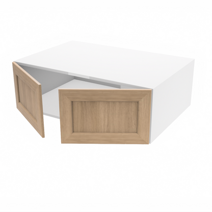 Wall kitchen cabinet 2 doors 37''W x 12''H x 23 3/4''D
