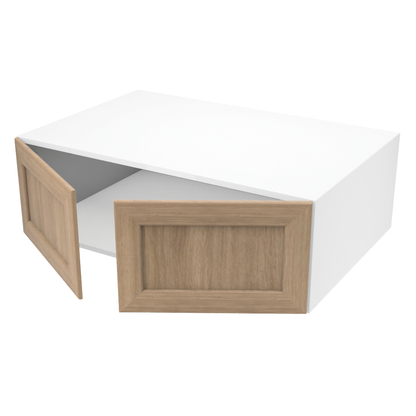 Armoire de cuisine du haut 2 portes (37''L x 12''H x 23 3/4''P)