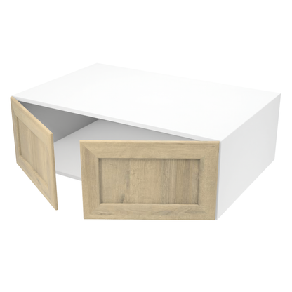 Armoire de cuisine du haut 2 portes (37''L x 12''H x 23 3/4''P)