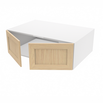 Wall kitchen cabinet 2 doors 37''W x 12''H x 23 3/4''D