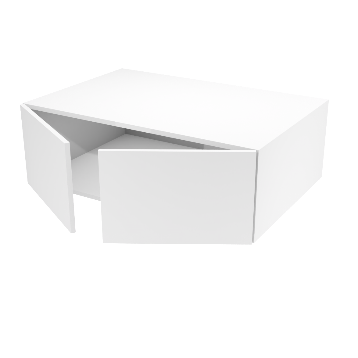 Wall kitchen cabinet 2 doors 37''W x 12''H x 23 3/4''D
