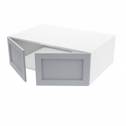Wall kitchen cabinet 2 doors 37''W x 12''H x 23 3/4''D