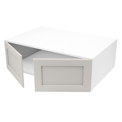 Armoire de cuisine du haut 2 portes (37''L x 12''H x 23 3/4''P)