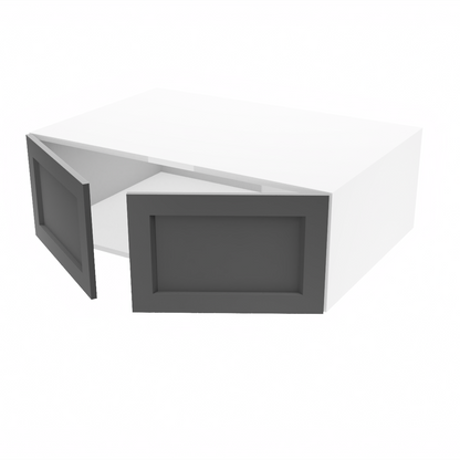 Wall kitchen cabinet 2 doors 37''W x 12''H x 23 3/4''D