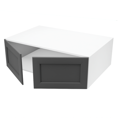 Armoire de cuisine du haut 2 portes (37''L x 12''H x 23 3/4''P)