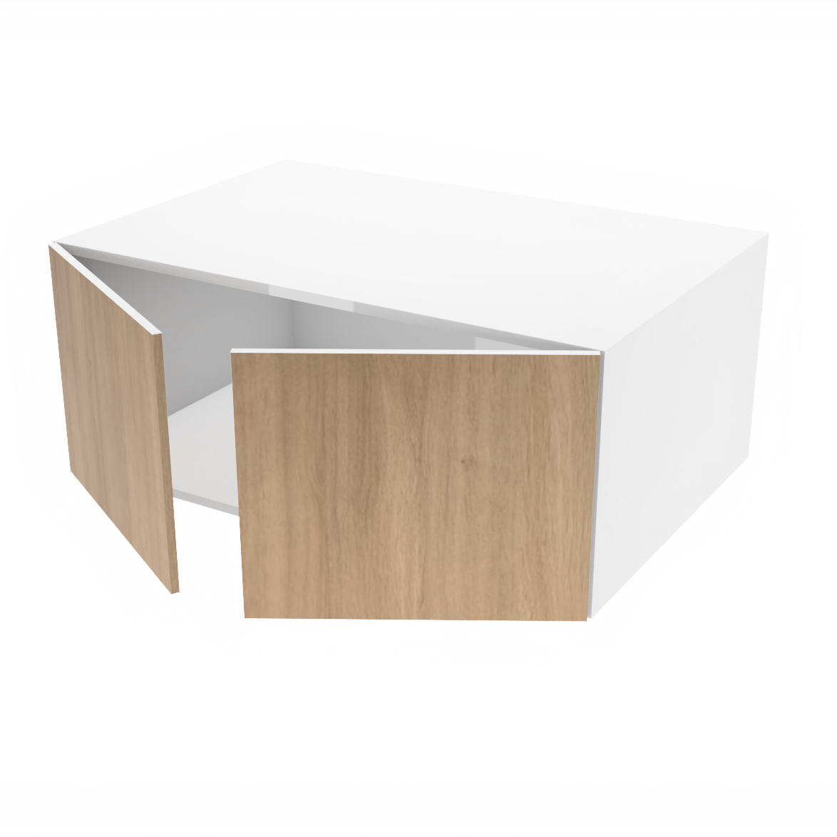 Wall deep kitchen cabinet 2 doors 37''L x 15''x23 3/4''