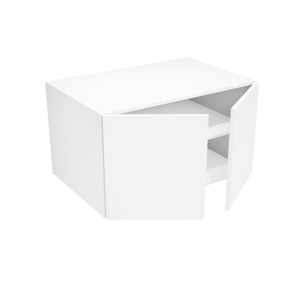 Deep 2-Door Upper Kitchen Cabinet (37''W x 21''H x 23 3/4''D)