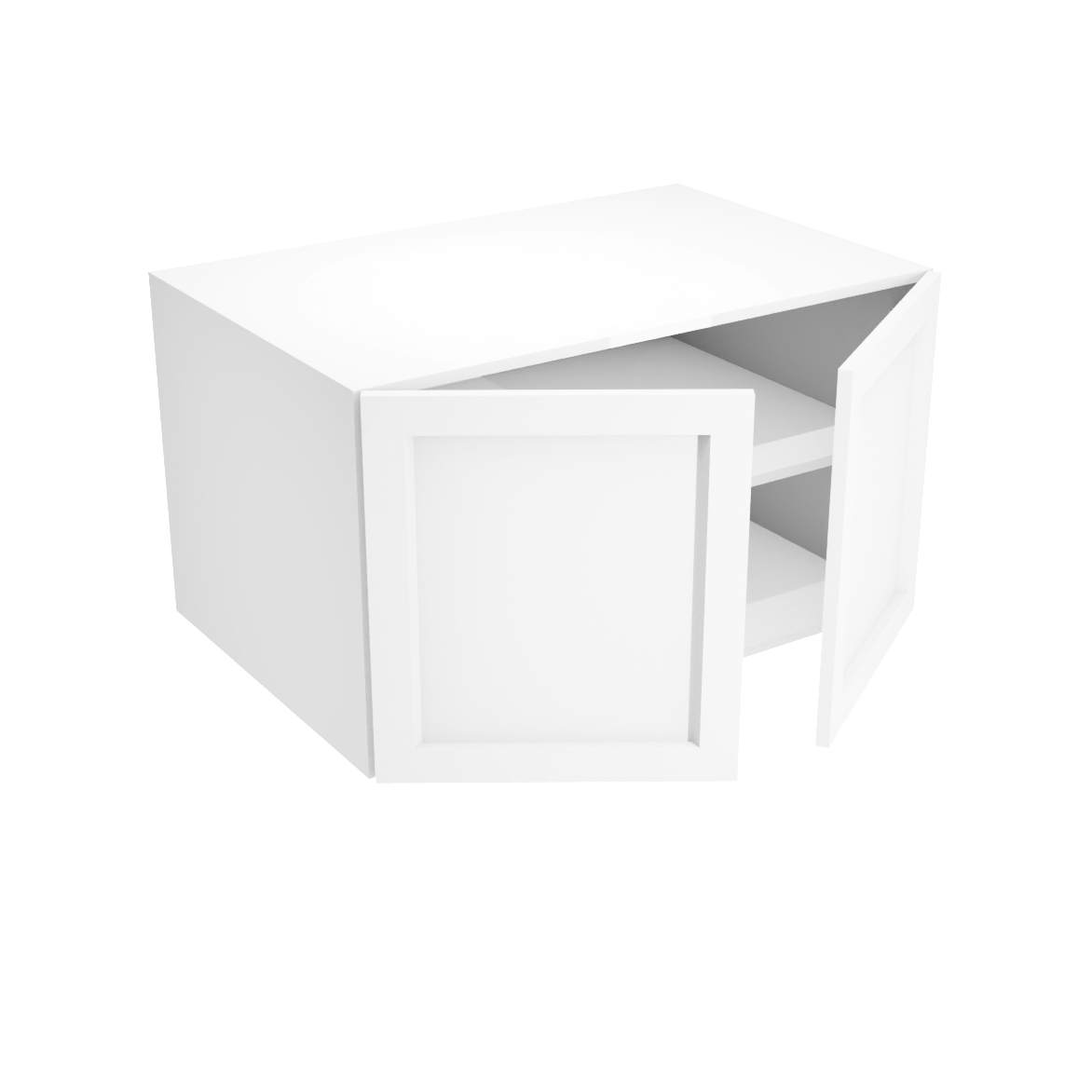 Deep 2-Door Upper Kitchen Cabinet (37''W x 21''H x 23 3/4''D)