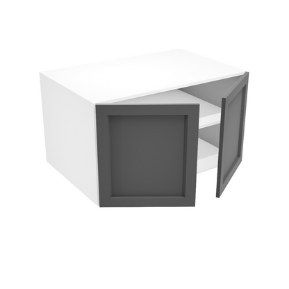 Deep 2-Door Upper Kitchen Cabinet (37''W x 21''H x 23 3/4''D)