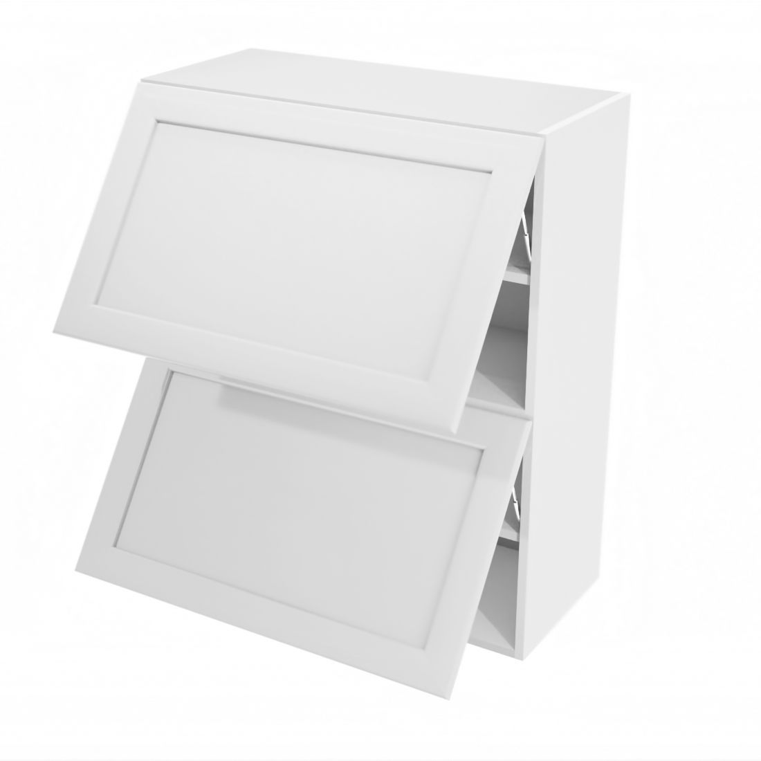Kitchen wall horizontal opening (flip) 2 door cabinet 30''W x 36''H
