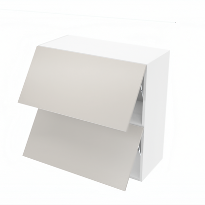 Kitchen wall cabinet horizontal opening (flip) 2-doors