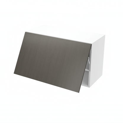 Armoire de cuisine du haut ouverture horizontale (flip) 1 porte (30''L x 18''H)