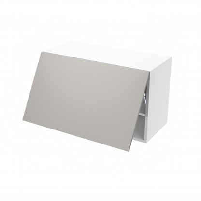 Armoire de cuisine du haut ouverture horizontale (flip) 1 porte (30''L x 18''H)