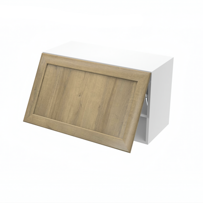 Armoire de cuisine du haut ouverture horizontale (flip) 1 porte (30''L x 18''H)