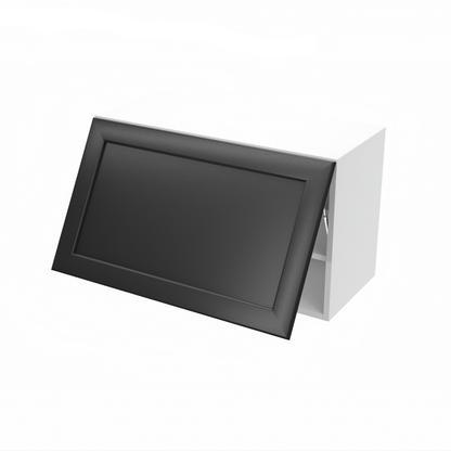 Armoire de cuisine du haut ouverture horizontale (flip) 1 porte (30''L x 18''H)