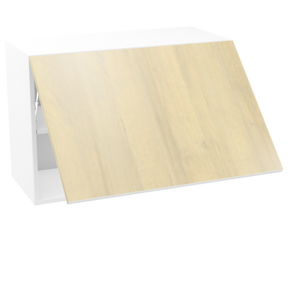 Kitchen wall horizontal opening (flip) 1 door cabinet 30''W x 21''H