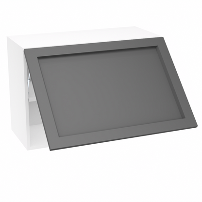 Kitchen wall horizontal opening (flip) 1 door cabinet 30''W x 21''H