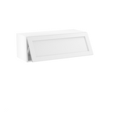 Armoire de cuisine du haut ouverture horizontale (flip) 1 porte  (30''L x 15''H) (armoire vitrée possible)