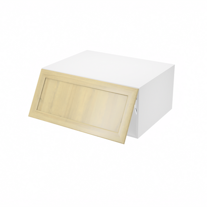 Wall kitchen cabinet with horizontal opening (flip) 1 door 33''L x 15''H x 23 3/4''D