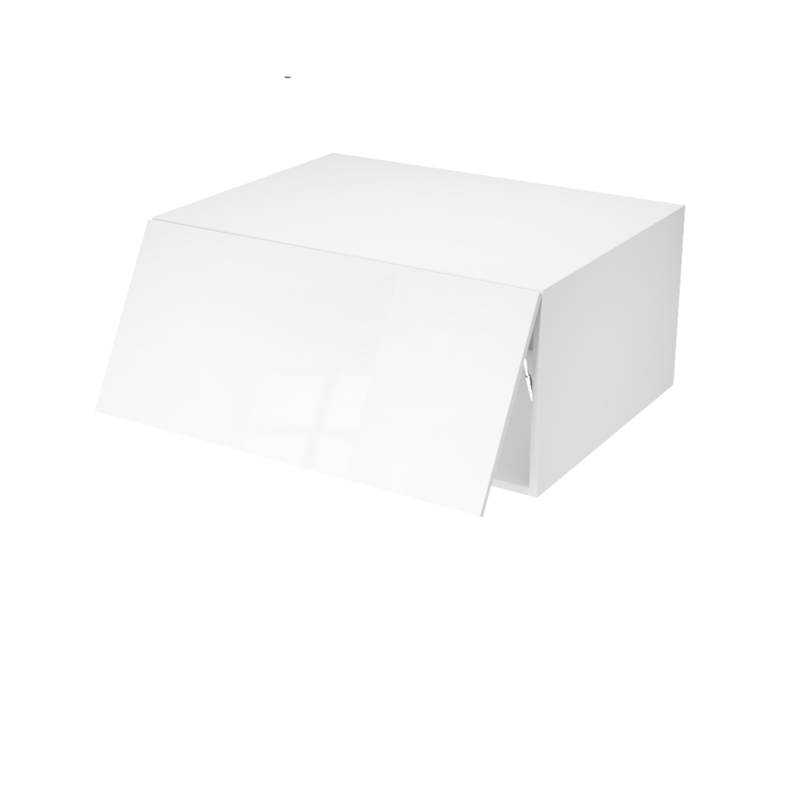 Armoire à ouverture horizontale (flip) 1 porte (33''L x 15''H x 23 3/4''P )