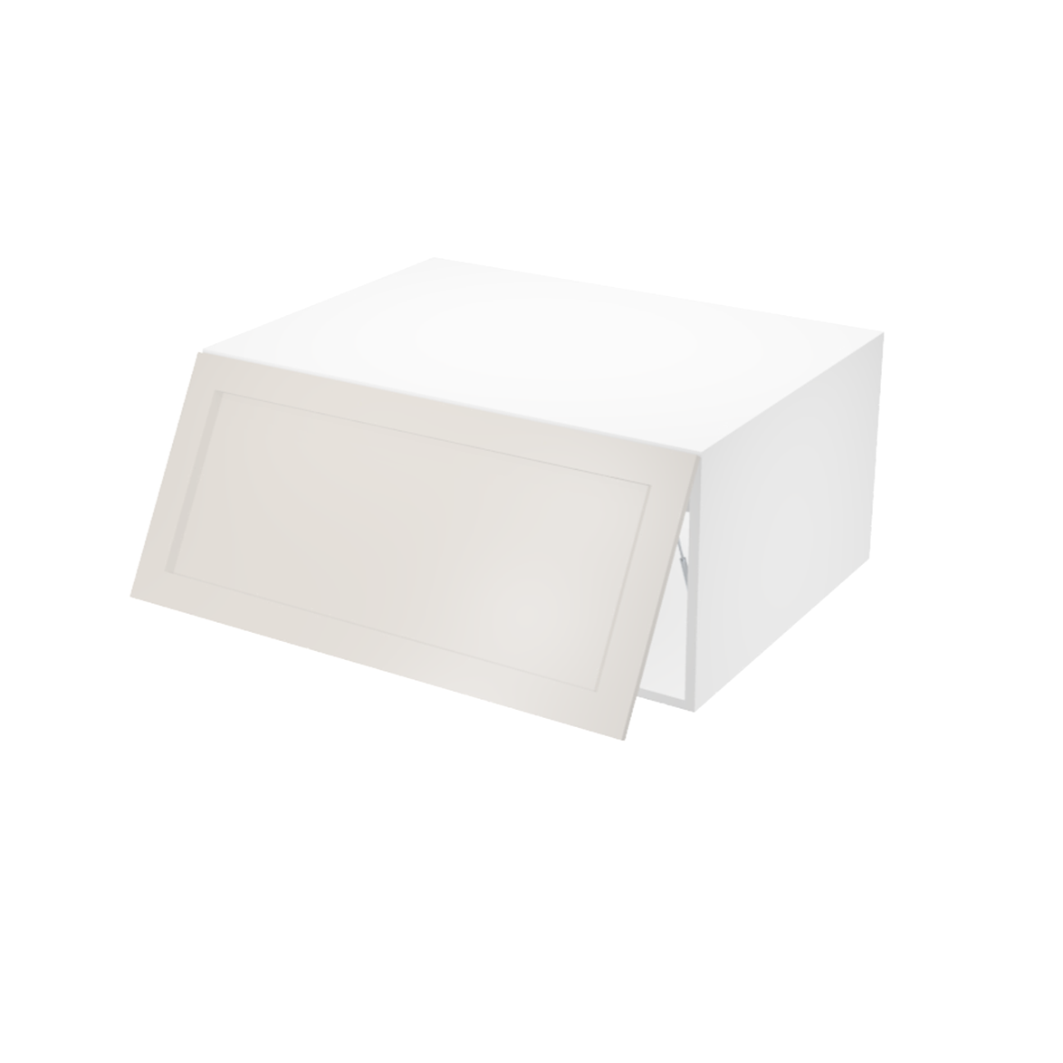 Wall kitchen cabinet with horizontal opening (flip) 1 door 33''L x 15''H x 23 3/4''D