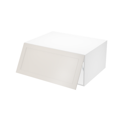 Wall kitchen cabinet with horizontal opening (flip) 1 door 33''L x 15''H x 23 3/4''D