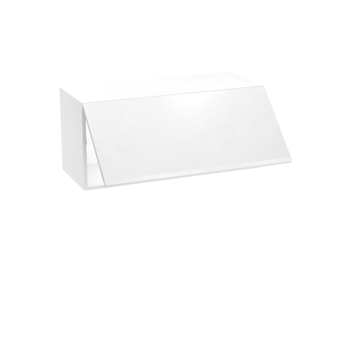 Armoire à ouverture horizontale (33''Lx15''H) (flip) 1-porte