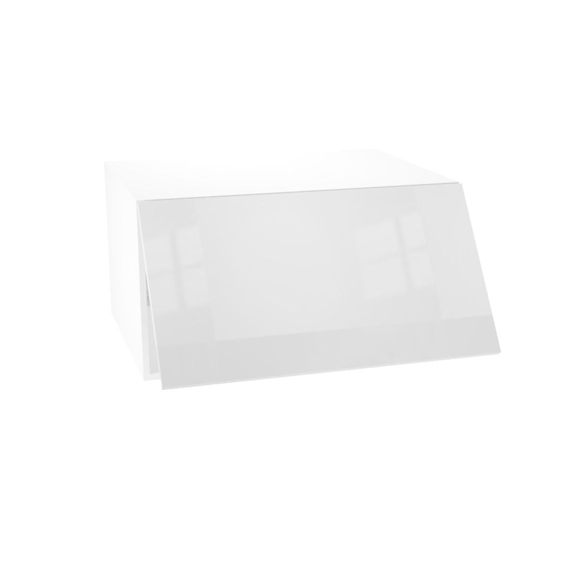 Kitchen wall horizontal opening (flip) 1 door cabinet 33''W x 21''H x 23 3/4''D
