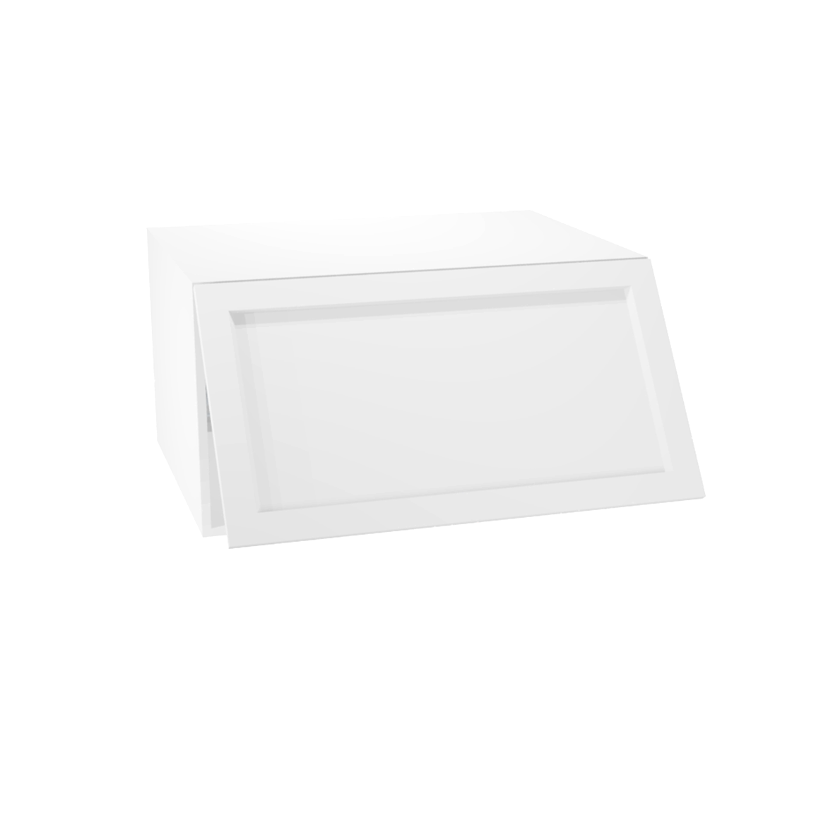 Kitchen wall horizontal opening (flip) 1 door cabinet 33''W x 21''H x 23 3/4''D