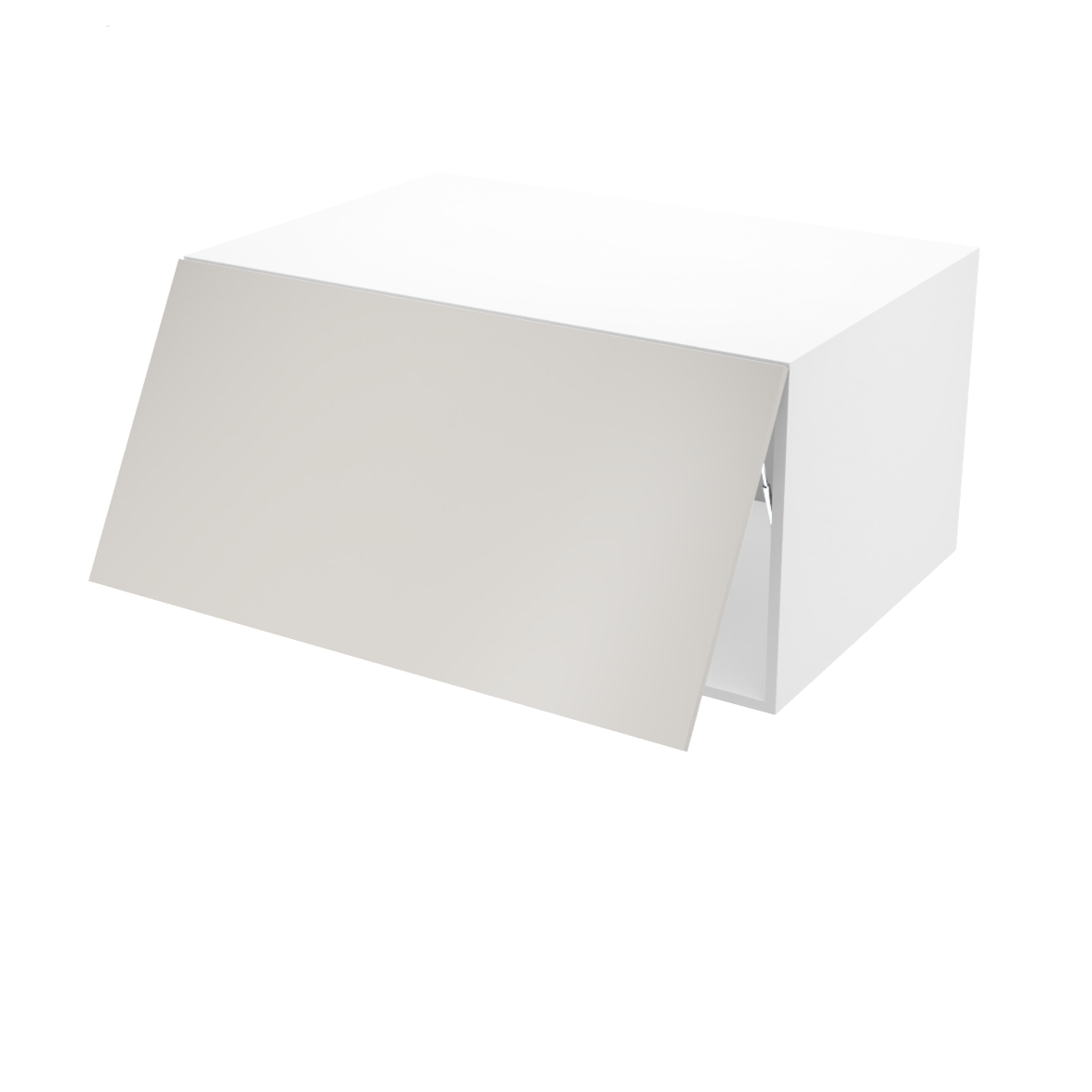 Kitchen wall horizontal opening (flip) 1 door cabinet 33''W x 18''H x 23 3/4''D