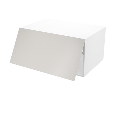 Kitchen wall horizontal opening (flip) 1 door cabinet 33''W x 18''H x 23 3/4''D