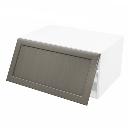Armoire de cuisine du haut ouverture horizontale (flip) 1 porte (36''L x 18''H x 23 3/4''P)