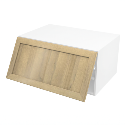 Armoire de cuisine du haut ouverture horizontale (flip) 1 porte (36''L x 18''H x 23 3/4''P)