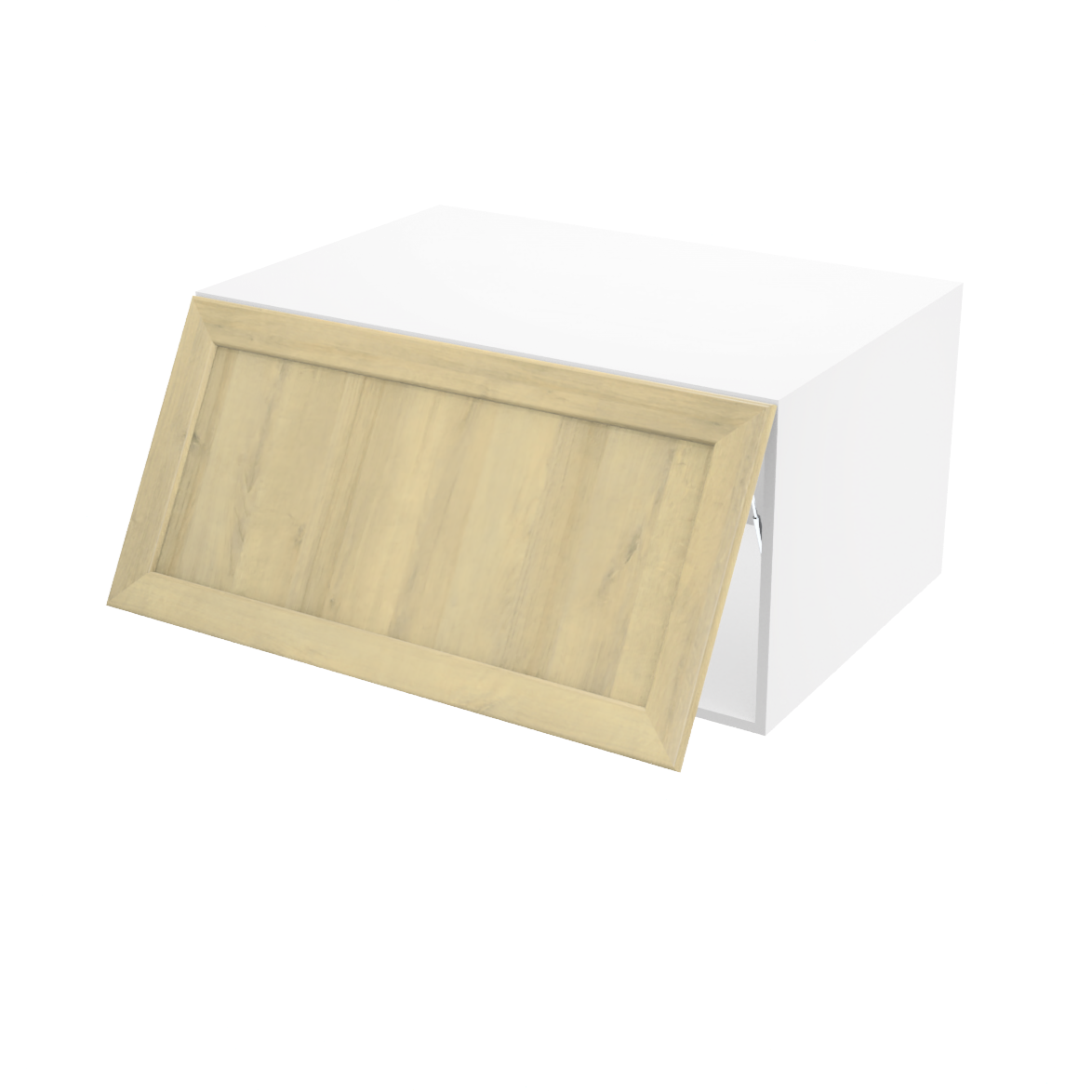 Kitchen wall horizontal opening (flip) 1 door cabinet 33''W x 18''H x 23 3/4''D
