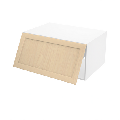 Kitchen wall horizontal opening (flip) 1 door cabinet 33''W x 18''H x 23 3/4''D