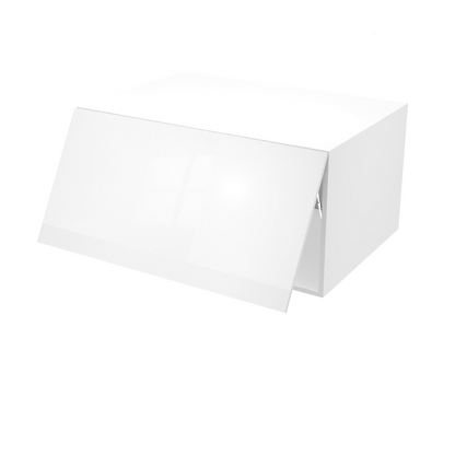 Kitchen wall horizontal opening (flip) 1 door cabinet 33''W x 18''H x 23 3/4''D