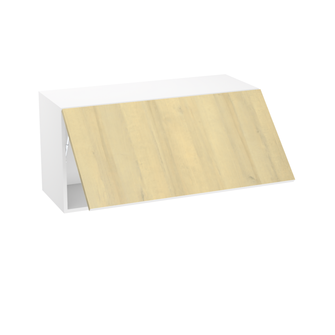 Kitchen wall horizontal opening (flip) 1 door cabinet 30''W x 18''H