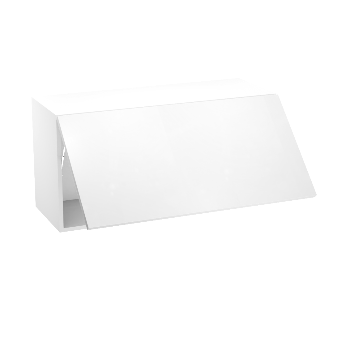 Kitchen wall horizontal opening (flip) 1 door cabinet 30''W x 18''H